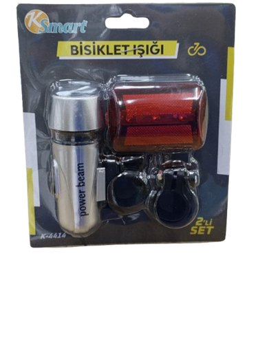 KSMART BİSİKLET IŞIĞI ÖN-ARKA SET  PK:30